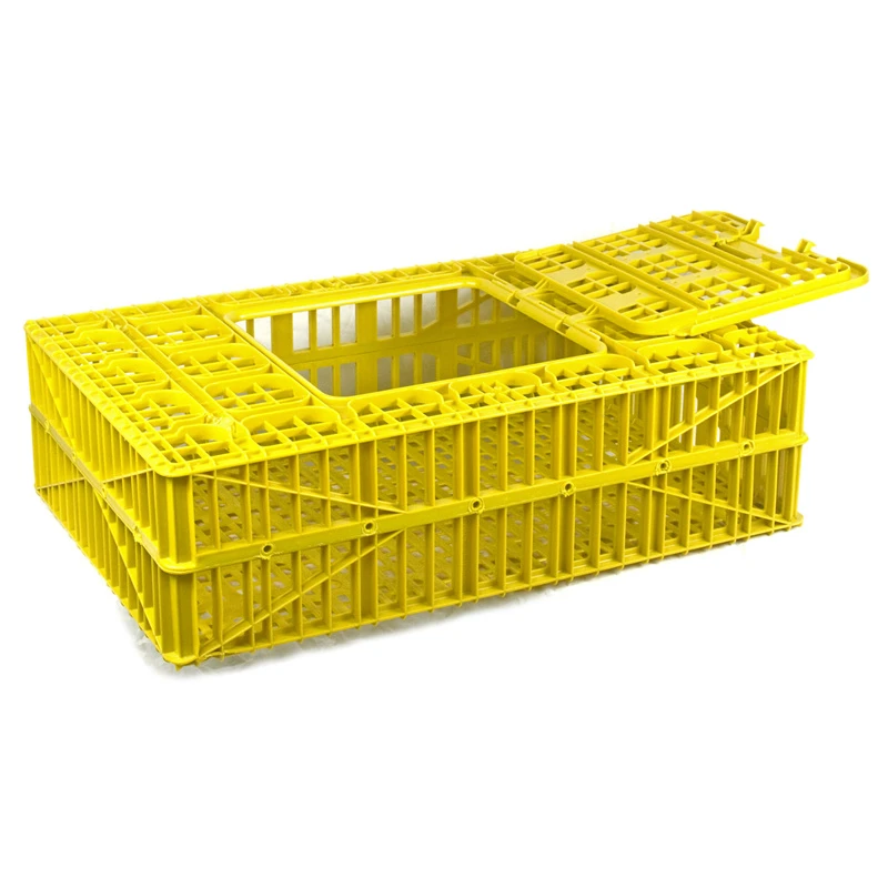 Hinged Door Plastic Chicken Crate Hinged Door Plastic Chicken Crate
